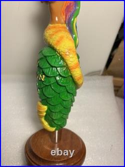 FLORIDA KEYS SUN SESSION IPA RAINBOW HAIR MERMAID Draft beer tap handle. FLORIDA