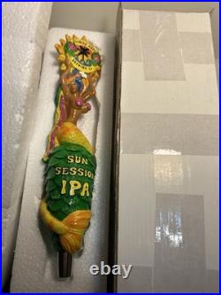 FLORIDA KEYS SUN SESSION IPA RAINBOW HAIR MERMAID Draft beer tap handle. FLORIDA FLORIDA KEYS SUN SESSION IPA RAINBOW HAIR MERMAID Draft beer tap handle. FLORIDA
