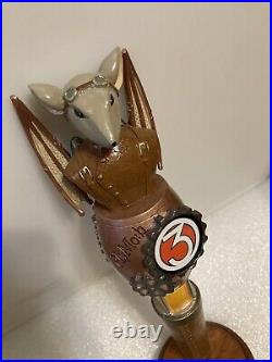 FLYING MOUSE #3 KOLSCH STEAMPUNK FLYING MOUSE Draft beer tap handle. VIRGINIA