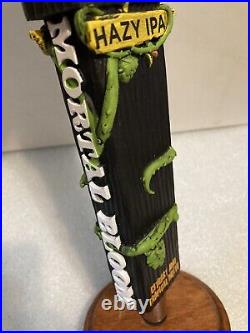 FOUNDERS MORTAL BLOOM HAZY IPA WICKED GARDEN Draft beer tap handle. MICHIGAN