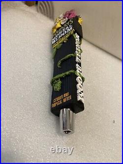 FOUNDERS MORTAL BLOOM HAZY IPA WICKED GARDEN Draft beer tap handle. MICHIGAN