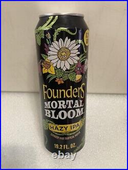 FOUNDERS MORTAL BLOOM HAZY IPA WICKED GARDEN Draft beer tap handle. MICHIGAN