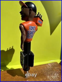 Fancy Clancy BEER Tap Handle Winchester VIRGINIA Escutcheon Micro Brewery NEW