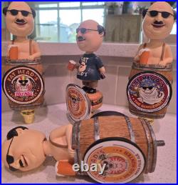 Fat Head's Brewery Beer Tap Handles Lot All 5 are bobbleheads