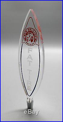 Fat Tire Beer Tap Handle Clear Acrylic Beer Tap Handle Draft Pub Style Fat Tire