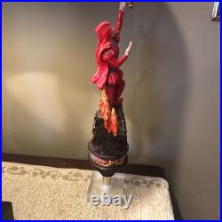 Faust Anheuser Busch Flaming Man Beer Tap Handle