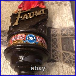 Faust Anheuser Busch Flaming Man Beer Tap Handle
