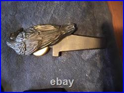 Figural RAVEN-EEL RIVER BREWING Co. RAVENSBRAU PORTER Beer tap handle Fortuna CA