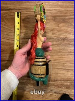 Florida Keys Beer Tap Handle Knob Keg Bar Draft Top Brewing Co. Mermaid Ale IPA