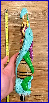 Florida Keys Beer Tap Handle Knob Keg Draft Bar Top Brewing Mermaid Iguana Bait