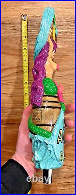Florida Keys Beer Tap Handle Knob Keg Draft Bar Top Brewing Mermaid Iguana Bait