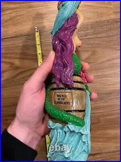 Florida Keys Beer Tap Handle Knob Keg Draft Bar Top Brewing Mermaid Iguana Bait