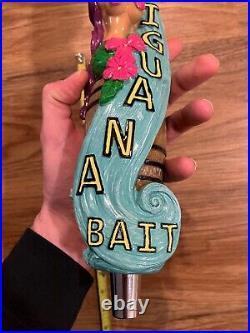 Florida Keys Beer Tap Handle Knob Keg Draft Bar Top Brewing Mermaid Iguana Bait