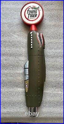 Flying Tiger Brewing Fighter Plane Tap Handle