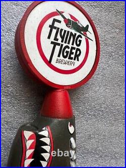 Flying Tiger Brewing Fighter Plane Tap Handle
