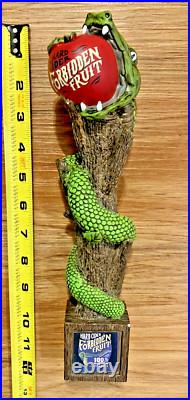 Forbidden Fruit Beer Tap Handle Knob Draft Bar Top Hard Cider St. Julian Winery