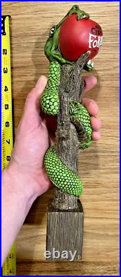 Forbidden Fruit Beer Tap Handle Knob Draft Bar Top Hard Cider St. Julian Winery