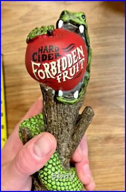 Forbidden Fruit Beer Tap Handle Knob Draft Bar Top Hard Cider St. Julian Winery