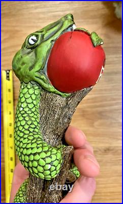 Forbidden Fruit Beer Tap Handle Knob Draft Bar Top Hard Cider St. Julian Winery