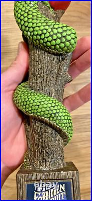 Forbidden Fruit Beer Tap Handle Knob Draft Bar Top Hard Cider St. Julian Winery