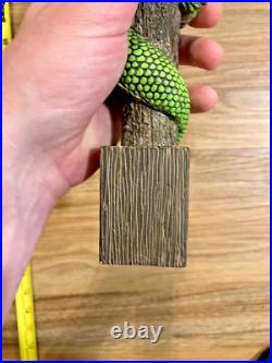 Forbidden Fruit Beer Tap Handle Knob Draft Bar Top Hard Cider St. Julian Winery