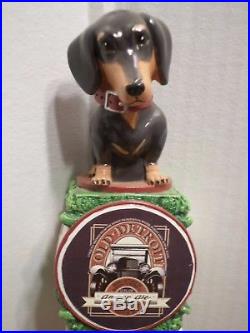 Frankenmuth Old Detroit Daschund Dog Since 1862 Beauty 11 Beer Keg Tap Handle