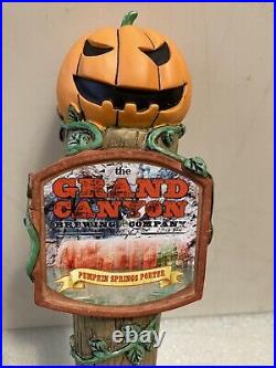 GRAND CANYON PUMPKIN SPRINGS PUMPKIN Draft beer tap handle. ARIZONA