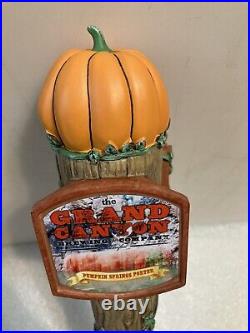 GRAND CANYON PUMPKIN SPRINGS PUMPKIN Draft beer tap handle. ARIZONA