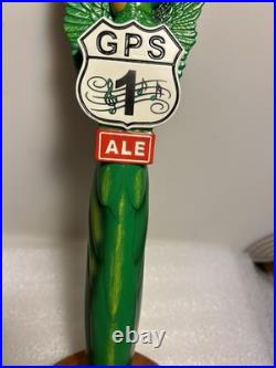 GREEN PARROT SESSION ALE GREEN PARROT draft beer tap handle. NEW ENGLAND