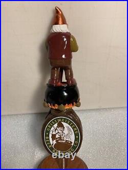GRISTMEISTER BEER BREWING CO. MAD ELF beer tap handle. LONG ISLAND NEW YORK