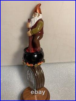 GRISTMEISTER BEER BREWING CO. MAD ELF beer tap handle. LONG ISLAND NEW YORK