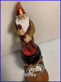 GRISTMEISTER BEER BREWING CO. MAD ELF beer tap handle. LONG ISLAND NEW YORK