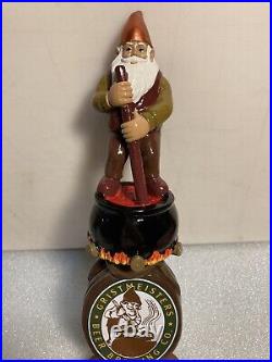 GRISTMEISTER BEER BREWING CO. MAD ELF beer tap handle. LONG ISLAND NEW YORK