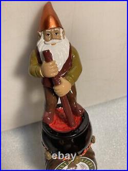 GRISTMEISTER BEER BREWING CO. MAD ELF beer tap handle. LONG ISLAND NEW YORK
