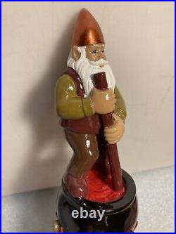 GRISTMEISTER BEER BREWING CO. MAD ELF beer tap handle. LONG ISLAND NEW YORK