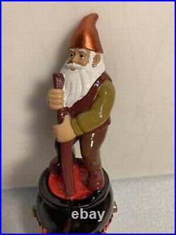 GRISTMEISTER BEER BREWING CO. MAD ELF beer tap handle. LONG ISLAND NEW YORK