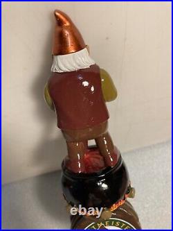 GRISTMEISTER BEER BREWING CO. MAD ELF beer tap handle. LONG ISLAND NEW YORK