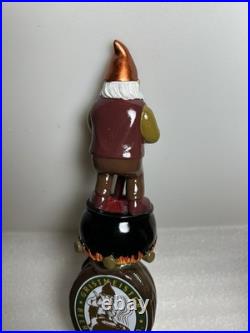 GRISTMEISTER BEER BREWING CO. MASTER BREWER beer tap handle LONG ISLAND NEW YORK