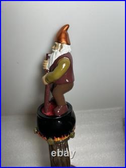 GRISTMEISTER BEER BREWING CO. MASTER BREWER beer tap handle LONG ISLAND NEW YORK