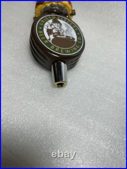 GRISTMEISTER BEER BREWING CO. MASTER BREWER beer tap handle LONG ISLAND NEW YORK