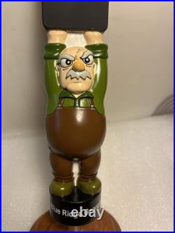 GRUMPY OLD MEN BREWING GRUMPY OLD MAN WITH SIGN Draft beer tap handle. GEORGIA