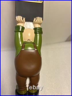 GRUMPY OLD MEN BREWING GRUMPY OLD MAN WITH SIGN Draft beer tap handle. GEORGIA