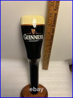 GUINNESS STOUT DRAFT PINT OF GUINNESS BEER draft beer tap handle. IRELAND