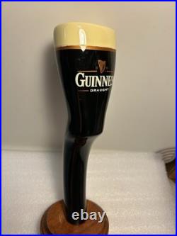 GUINNESS STOUT DRAFT PINT OF GUINNESS BEER draft beer tap handle. IRELAND GUINNESS STOUT DRAFT PINT OF GUINNESS BEER draft beer tap handle. IRELAND