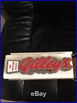 Gilley's Beer Tap Handle From Gilleys Bar In Pasadena Texas