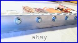 Golden Lot Custom Metal Beer Tap Handle Display with 8 Beer Taps included