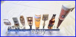 Golden Lot Custom Metal Beer Tap Handle Display with 8 Beer Taps included