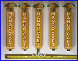 Golden Road Mango Cart Ale Umbrella Beer Tap Handle 12.25 Tall SET OF 5 Golden Road Mango Cart Ale Umbrella Beer Tap Handle 12.25 Tall SET OF 5