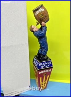 Gordon Biersch BOCK BEER Tap Handle Knob SKINNY BREWER CALIFORNIA BREWING NEW