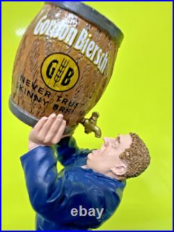 Gordon Biersch BOCK BEER Tap Handle Knob SKINNY BREWER CALIFORNIA BREWING NEW